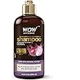 WOW Skin Science Red Onion Black Seed Oil Shampoo | 16.9 Fl Oz | Reduce Itchy Scalp, Dandruff & Frizz - For All Hair Types