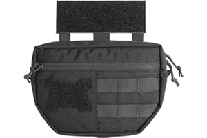 EXCELLENT ELITE SPANKER Sac Militaire EDC,Pochette Tactique Molle EDC,Sac De Largage Tactique Molle Tool Bag avec Crochet Et Boucle De Transport Kit pour Gilet Tactique