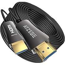 値引き交渉歓迎〉Optical HDMICable 50m ドラムBlack