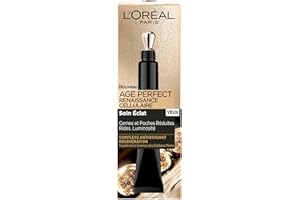 L’Oréal Paris – Crème Contour des Yeux Age Perfect Renaissance Cellulaire – Soin Éclat Rides, Cernes & Poches – Au Complexe Antioxydant Protecteur - Tous Types de Peaux – 15 ml