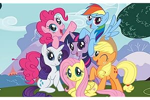 PARTYLANDIA Cialda In Ostia My Little Pony Bimbe Feste Torta Decorazioni Dischi Commestibile