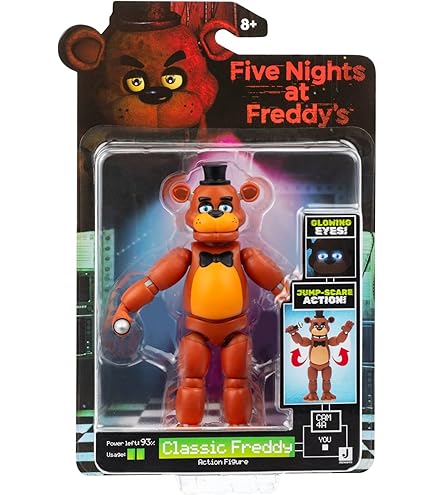 Xinchangda 5Pcs/Set Five Nights Game Figures FNAF Security Breach