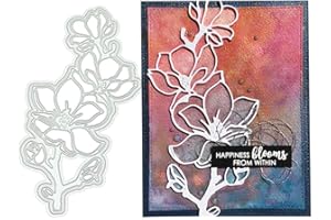 jiashemeng Napacoh Matrice De Coupe, Fleur en Métal Scrapbooking Découpe Die Bricolage Papier Artisanat Carte Faisant Pochoir Moule, Bricolage Scrapbook Gaufrage Papier Cartes Pochoir Moule Fleur-B