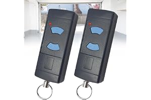 2 styck garagedörröppnare garagedörr fjärrkontroll Kompatibel med Hörmann HSM4 / HSM2, 868.3MHz handsender ersättning för Hörmann Blue Button modeller