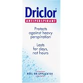 Driclor Roll-On Antiperspirant 20 ml Erkek Kadın İ&ccedil;in Terlemeye Karşı Etkili Pudrasız Form&uuml;l