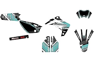 GRAPH COVER RIEJU MRT 50 Motorcycle Decoration Set from 2009 to 2021 Comics Turquoise
