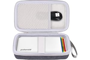 Khanka for Polaroid Hi-Print - 2nd Generation/Polaroid Hi-Print 2x3 Pocket Photo Printer Hard Carrying Case with Carry Handle,Case Only