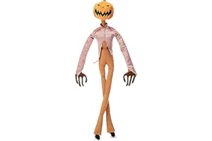 DISNEY Store Official Pumpkin King Soft Toy Plush Doll - The Nightmare Before Christmas - 62cm 24inches made with soft-feel fabric with embroidered features - Suitable for Ages 0+