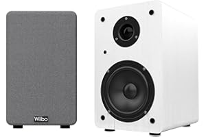 WIIBO ACOUSTICS Wiibo Karino 200 White Altavoces HiFi Estanteria 2 Vias Reflex Pareja