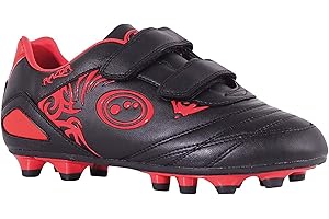 Optimum Razor Football Boots - Flat Moulded Stud Outsole, Easy Fastening Astro Trainers - PU Leather, Flexible & Comfortable Fit Football Boots