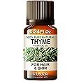 Kukka Thyme Essential Oil for Hair Thyme Oil for Skin - 100% Natural Thyme Essential Oil for Diffuser (10ml)