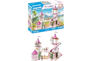PLAYMOBIL | Princess Magic | Prinzessinnenschloss mit Königspaar | Prinzessinnen Spielzeug | Schloss Spielset | Märchen Spielzeug für Kinder ab 4 Jahren | 71845