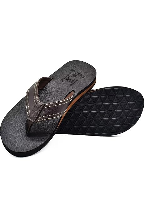 Bahamas Mens Flip Flops Premium Comfort Thong Soles Sandals Slippers Casual  Beach black Size: 12 M US: Amazon.co.uk: Fashion