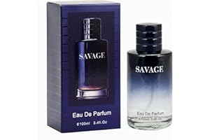 TAYLOR & BROWN Savage for Men Eau De Parfum - 100ml | Fresh Spicy Scent Fragrance Spray with Calabrian Bergamot Paired with Spicy Pepper