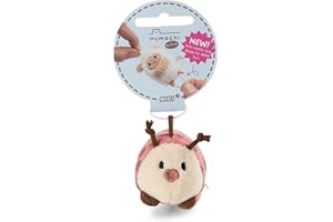 Kuscheltier Marienkäfer Dozz 5cm - beige - Weiches NICI Plüschtier – niedliches Stofftier zum Kuscheln & Spielen – tolle Geschenkidee für Kinder & Erwachsene | 62382