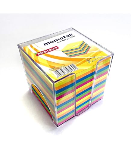 Kangaro Foglietti Per Appunti 9x9 Cm | 700 Fogli Assortiti | Blocco Note Colorato | Per Scuola, Ufficio E Casa - Foto 9