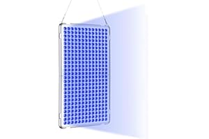 ZRWULDU Lampada abbronzante Solarium per la casa, 48 Watt, luce abbronzante della pelle, solare portatile con 338 LED, pieghevole, solarium con protezione per gli occhi, lampada solare abbronzante per viso e