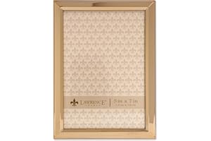LAWRENCE FRAMES Lawrence Ramki 750357 5 x 7 złota metalowa klasyczna ramka na zdjęcia