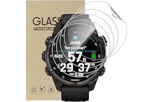 CONAPIKA Pellicola per Garmin Descent Mk3i/Mk3 51 mm, 5 Pezzi Trasparente Schermo Protettivo Morbida Ultra Sottile [Anti graffio][Sensibile al Tatto][Senza Bolle] TPU Pellicola Proteggi Schermo