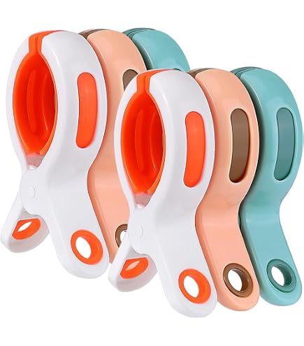 Lot De 9 Pinces à Serviette De Plage Extra Larges - Anti-Vent Et Anti-Dérapantes - Pour Linge Et Couvertures