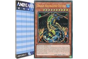 Andycards Yu-Gi-Oh! - Drago Arcobaleno Oscuro - Ultra Rara BLRR-IT054 in Italiano + Segnapunti