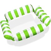 Balinco Inflatable Pool Mattress, Water Hammock with Net, Water Air Mattress with 4 Air Chambers, Pool Party Chair, Water Toy