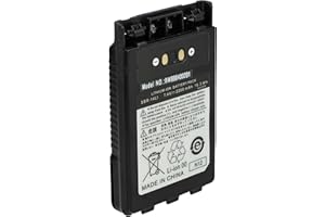 vhbw batteria compatibile con Yaesu FT-2DR, FT-1DR, FT-5D, FT-8DR, FT-3D, VX-8DR radio (2200mAh, 7,4V, Li-Ion) + clip