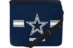 FOCO NFL Officially Licensed Primary Logo Team Stripe 6 or 12 Pack Soft Insulated Game Day Football Lunch Tote Cooler