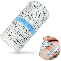 Benda Adesiva Trasparente Impermeabile, Rotolo 4m X 15cm, Pellicola Protettiva In PU Per Tatuaggi, Ferite E Doccia, Seconda Pelle