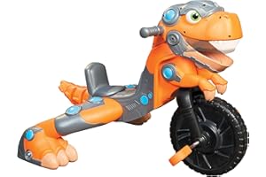 Little Tikes Chompin' Dino Trike - Interactive Dinosaur Ride-on Toy With Sounds & More - Tough & Durable - Encourages Active & Imaginative Play - For Kids Ages 3 Years Plus