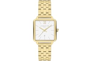 Liebeskind Berlin Damen Armbanduhr – Eckige Quarzuhr 28x28 mm – 3 ATM wasserdicht – Edelstahl-, Leder- oder Mesharmband – Modern & vielseitig