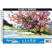 Daler-Rowney Aquafine Smooth Hot-Pressed Watercolour & Gouache 300gsm - View #13