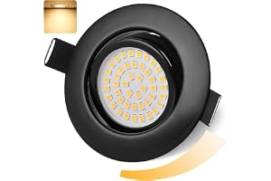 GeyouLux Set med 1 infälld LED-strålkastare 3 000K