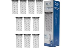 QPRO Vacuum Pod Bags Pack Of 10 Compatible With Numatic Henry Hetty Quick Stick Cordless Vacuum Cleaners