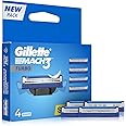 Gillette Mach 3 Turbo Manual Shaving Razor Blades - 4s Pack (Cartridge)