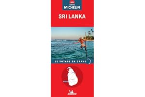 Carte Nationale Sri Lanka: Straßen- und Tourismuskarte 1:420.000