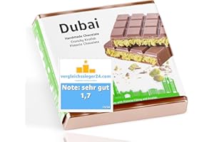 EVERHOMELY Dubai Schokolade - mit Pistazie & Kadayif nach original Rezept -100 gr. Vollmilchschokolade