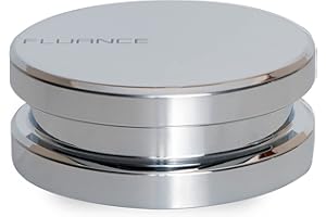 Fluance HiFi Vinyl Record Weight Stabilizer High Mass 760 gram Steel LP Disc Turntable Accessory with Protective Velvet Pad for Vibration Damping (RW02)