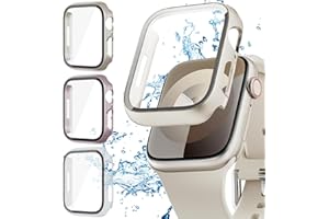 JSTHHTT 3 Pack 40mm Clear Hard Case For Watch Se 40mm iwatch Screen Protector iwatch Se Screen Protector Ultra-Thin Shockproof Overall Protective Cover For iwatch