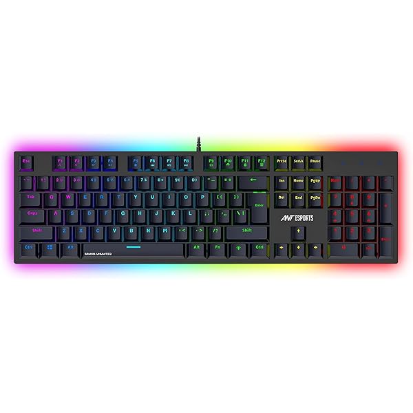 Ant Esports MK3400 V3 Pro Mechanical Gaming Keyboard & Ant Ghost