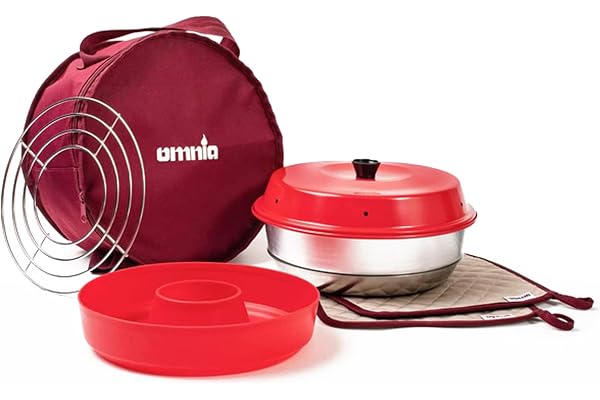 OMNIA Kit 1, Miniugn med förvaringsväska, grytlappar, silikonform, ugnsgaller - Startkit i 5 delar