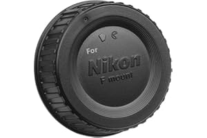 Hirondelle Bleue Générique Bouchon Cache arrière Objectif Compatible LF-4 pour Nikon