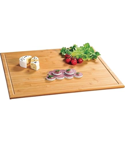 Kesper | Schneide- und Abdeckplatte, Material: FSC-zertifizierter Bambus |  Material: 56 x 50 x 4.5 cm, Farbe: Holzfarben : Amazon.de: Kche, Haushalt  & Wohnen