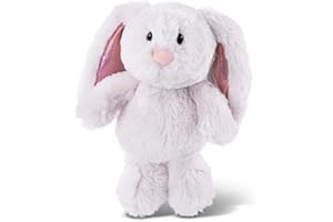 NICI 46332 Przytulanka zając jasnoszara 20 cm – pluszowa zabawka dla dziewcząt, chłopców i niemowląt – puszysta pluszowa zabawka do zabawy, kolekcjonowania i przytulania – przytulne przytulanka