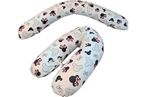 EMI&SAM FillBall EPS Coussin d'allaitement 170 cm Housse de coussin d'allaitement (housse uniquement) 24ème souris