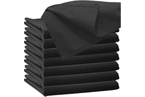 NURTEXTIL24 Glatte Bettlaken ohne Gummizug Bettlaken 120 x 200 cm Schwarz Uni Baumwolle Einfache Klassische Hotel Bettücher ohne Spanngummi Laken Leintuch Haushaltstuch Doppelbett Singles Einzelbett