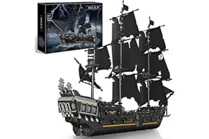 SDXFUWA Black Pearl – Le modèle de Bateau Pirate, kit de Blocs de Construction, Jouets, pour Enfants de 14 Ans et Plus (2868 pièces)