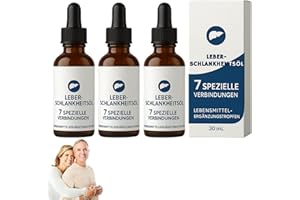 HJJH LIVRELIEF LEBER-SCHLANKHEITSÖL, LIVRELIEF Tropfen, Natürliche Stoffwechseltropfen für Männer & Frauen (3)