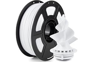 iSANMATE Weiß ASA Filament 1.75mm, Premium Anti-UV Wetterbeständiges 3D Drucker Filament für Outdoor, Maßgenauigkeit +/- 0.02mm, 1KG Spule 3D Druck Filament für 3D Drucker