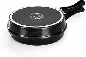 Barazzoni 80215642080 girafr ittatata dans électro-ménagers, dia Métro 20 cm, dans électro-ménagers, manico dans bakélite, Nero